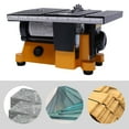 Durable Mini Table Saw with 3 Saw Blades for Cutting Wood, Stone, and ...