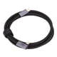 thumbnail image 5 of Cable de datos tipo C a tipo C, codo, carga rápida de 100W, resistente al desgaste, chapado en oro, Cable USB Plug and Play para portátiles de 150cm/59,1 pulgadas, 5 of 5