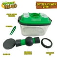 thumbnail image 4 of Nature Bound: 2-In- 1 Critter Viewer - 5pc Insect Habitat Terrarium Set, Microscope, Breathable Air Vents, Catch & Release, Exploration Play, Kids 3+, 4 of 9