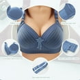 thumbnail image 4 of Bras for Women GaThRRgYP Woman's Solid Color Fashion Bowknot Comfortable Hollow Out Bra Underwear No Rims, 4 of 9