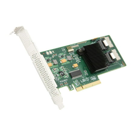 

LSI Internal SATA/SAS 9211-8i 6Gb/s PCI-Express 2.0 RAID Controller Card Single--Avago Technologies