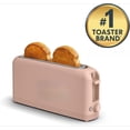 thumbnail image 3 of 4 Slice Slim Toaster, Fits-anywhere™ Kitchenware, 6 Setting Shade Control with Reheat & Cancel Buttons, Fits Sourdough, 10” Long Slot, Anti Jam & Auto Shutoff, 900 Watt, Oatmilk, 3 of 10
