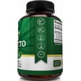 thumbnail image 2 of NutriFlair Saw Palmetto Extract 750mg, 120 Capsules – Men’s Herbal Supplement with Saw Palmetto Berries & Extract – Non-GMO, 2 of 5