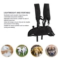 thumbnail image 4 of Breathable Mesh Pet Front Chest, Adjust Chest Hardness Safety Belt Design Portable Dog Backpack Carrier for Outdoor Cycling, 4 of 7