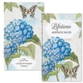 thumbnail image 4 of Hydrangea Lifetime Address Book- 94 pages/47 sheets Spiral Comes with Stickers to Cover up Outdated Addresses, 4 of 6