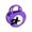 Purple, variant on Reusable Cloth Bags with Handle, Cute Halloween Theme Candy Bags, Halloween Trick or Treat Tote Bags for Party Gifts (Purple/1 Pcs) 5.62x2.36x7.08"