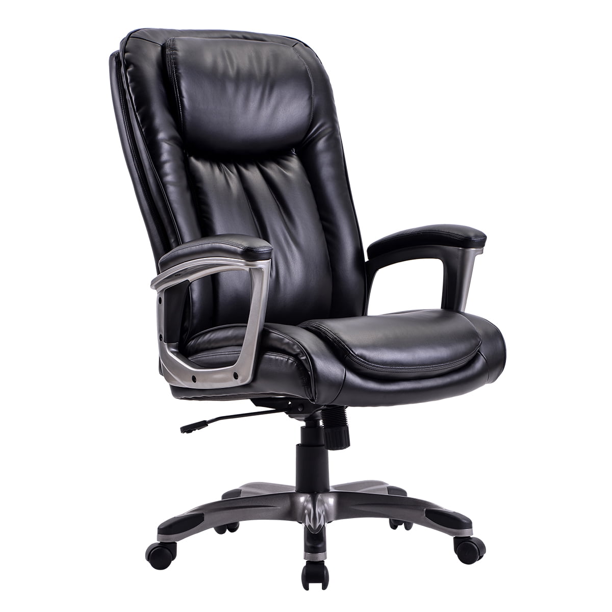 Office Desk Chair, URHOMEPRO PU Leather Office Chair with Casters