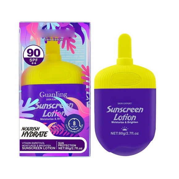 Ckulufk Sun Protector Lotion With Vitamin E Hydrate Moisturizing BodySunscreen Lotion With Broad SpectrumSPF 90+ Oil FreeSunscreen For Sensitive Skin WaterResistant SunCream ForFace