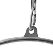 Anqidi 33.46/35.43 Aerial Hoop Kit Steel Aerial Lyra Hoop Dancing Circus Gymnastic Yoga Ring, Fully Strength Tested & Certified Max Load 253.5lb