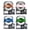 D, variant on 4 Pack 12mm Satin Ribbon Refill Label Tape Compatible for LabelWorks LW400 LW300 LW500 LW600P LW700 LW-K200PX