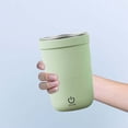 thumbnail image 2 of Binwennn Wavy Double Layer Glass Mug Soccer Cups Reusable Divided Glass Food Storage Containers Automatic Stirring Coffee Mug 2025 Upgraded Self Stirring Coffee Mug Rechargeable Automatic Stirring, 2 of 7