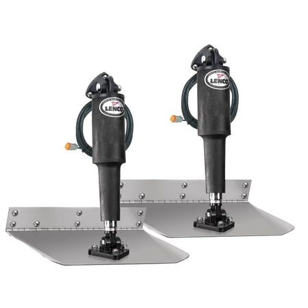 Lenco 9 X 18 Standard Trim Tab Kit Without Switch Kit 12v