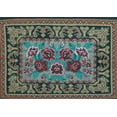 thumbnail image 1 of Ahgly Company Indoor Rectangle Persian Light Blue Traditional Area Rugs, 6' x 9', 1 of 4