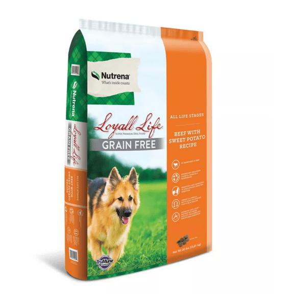 Nutrena Loyall Life All Life Stages Grain-Free Beef and Sweet Potato Recipe Dry Dog Food, 30 lb. Bag