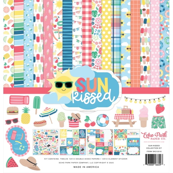 Echo Park Collection Kit 12"x12" - Sun Kissed