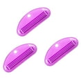thumbnail image 3 of CSChome Toothpaste Squeezers Colorful Face Cleanser Squeezers – 3Pcs Ergonomic Multi Use Plastic Manual Tool Rolling Squeezer, 3 of 7