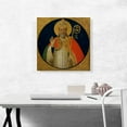 thumbnail image 2 of ARTCANVAS A Bishop Saint 1425 Canvas Art Print by Fra Angelico - Size: 18" x 18" (0.75" Deep), 2 of 9