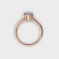 thumbnail image 4 of 3 Carat Round Cut IGI Certified Lab Grown Diamond Engagement Ring for Ladies | Solid 10K Rose Gold | Stylish Solitaire Diamond Rings| Size 4.5 Diamond-Capitals, 4 of 8
