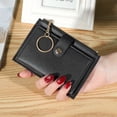 thumbnail image 1 of PEACNNG Minimalist Slim Short Wallet  Solid Color Clutch Purse  Faux Leather Coin Purse, 1 of 7
