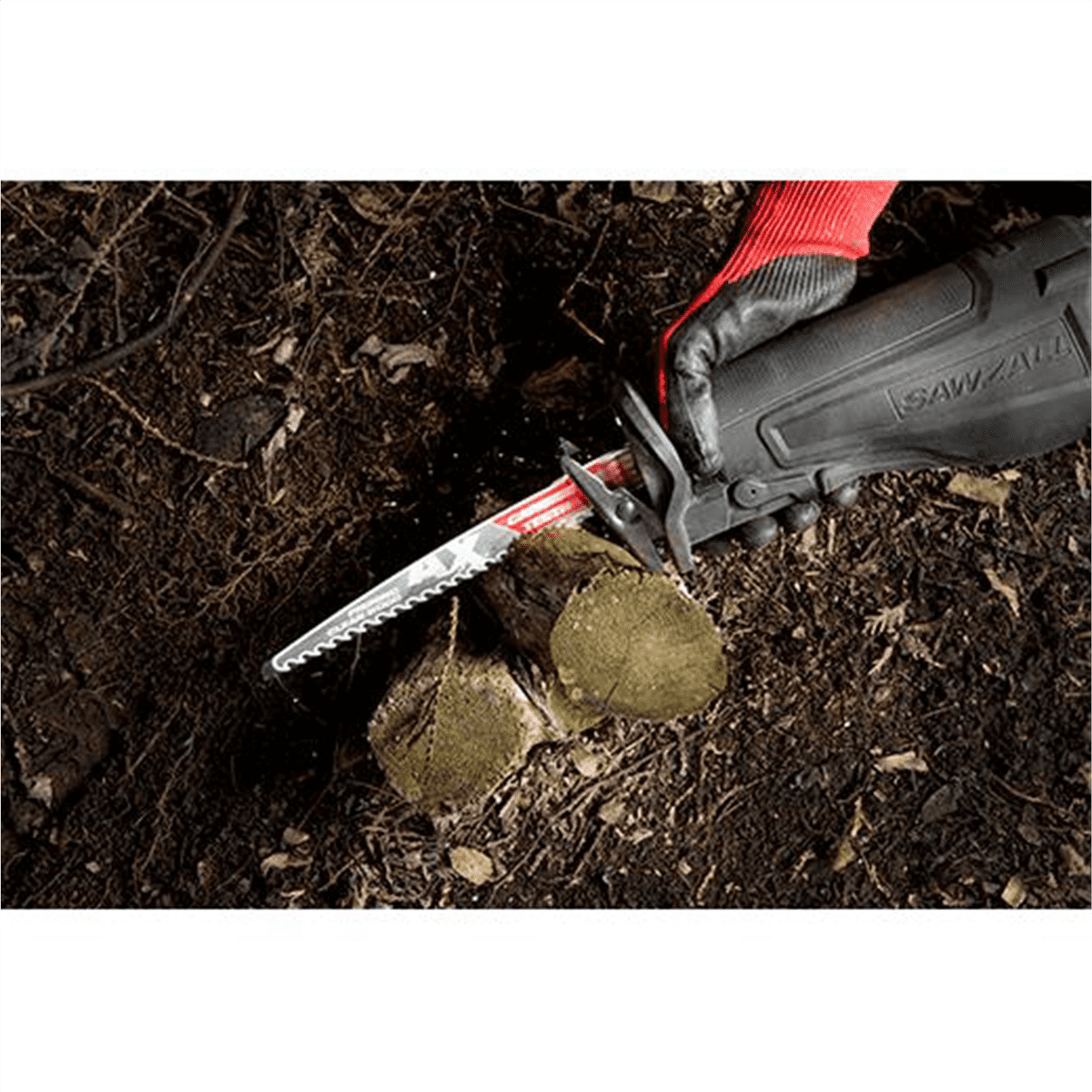 Milwaukee Tool 9" 3 TPI The AX with Carbide Teeth for Pruning & Clean Wood SAWZALL Blade 3PK