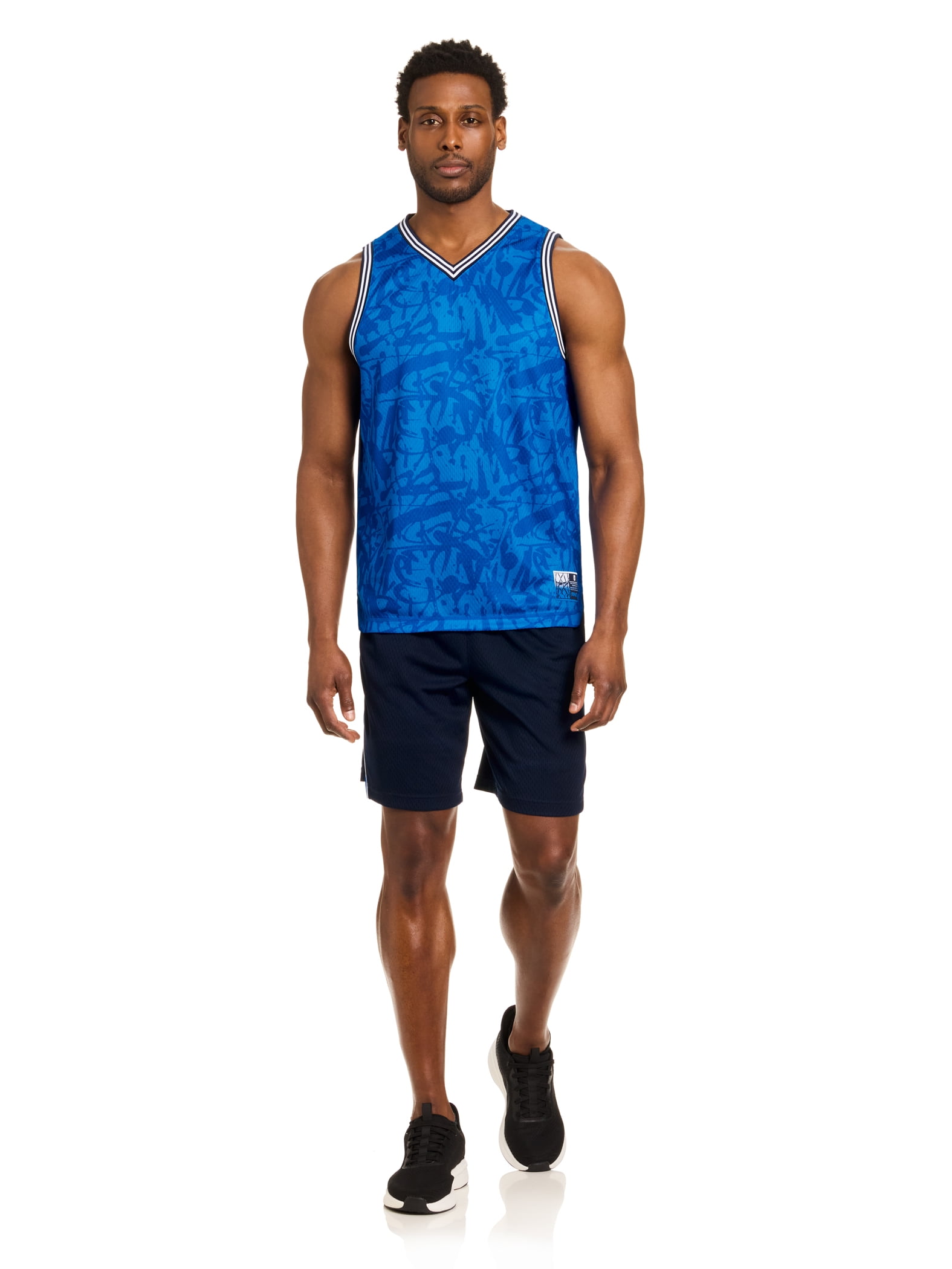 AND1 Men's and Big Men's Unbeatable Basketball Tank, up to Size 5XL