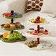thumbnail image 3 of Retro Jewelry Rack Fruit Plate Dessert Display Rack Desktop Four-Leaf Ornament Storage Rack A, 3 of 4