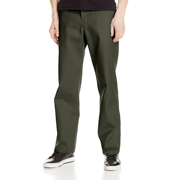 Dickies Pantalon de Travail Original Mens 874, 33W x 30L, Vert Olive