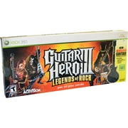 Guitar Hero III: Legends of Rock Pre-Owned Bundle with Wireless Guitar Controller, Black (Xbox 360)