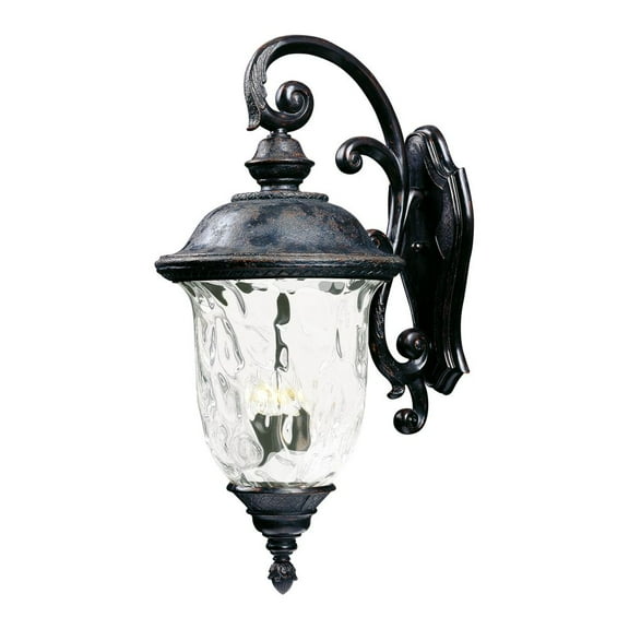 Maxim Lighting - Three Light Outdoor Wall Lantern - Outdoor Wall Mount -