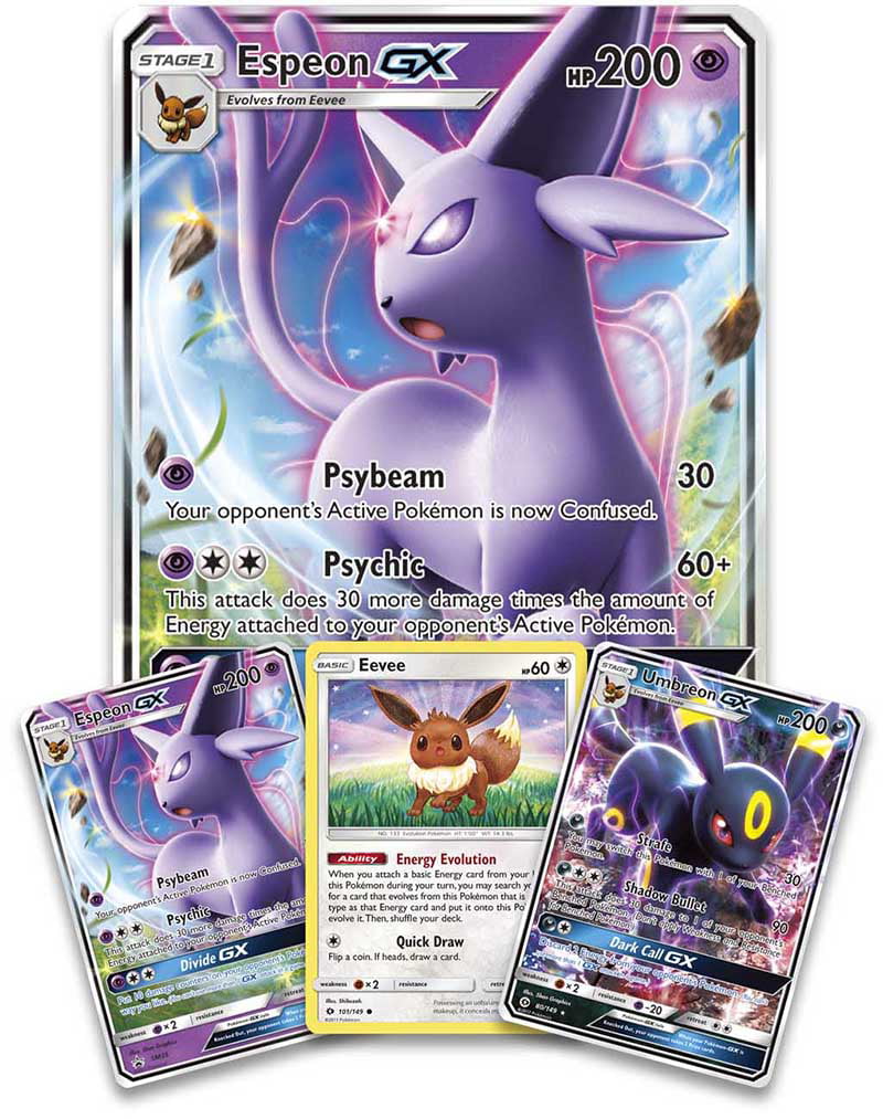 Pokemon-Sealed Unified Minds Blister Pack Target Exclusive Eevee & Umbreon Promo 