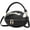 Black, variant on Football Shaped Tote Bag Fun Shape Purse for Women Novelty Handbags Chain Crossbody Bag for Teens with Adjustable Shoulder Strap