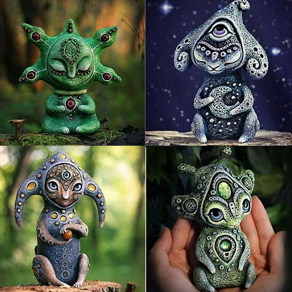 From the fantasy world beautiful decorative resin ornaments garden sculpture handicraft ornaments