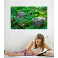 thumbnail image 2 of Wallhogs Jungle Critters Glossy Poster, 2 of 2