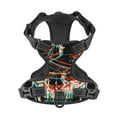 thumbnail image 4 of Lsque Glitch Screaming Skull Dog Harness, No-Pull Pet Harness with 2 Leash Clips, Adjustable Soft Padded Dog Vest with Easy Control Handle for Large Dogs-Large, 4 of 9