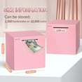 thumbnail image 2 of Hizgo Pink Stainless Steel Piggy Bank for Adult, Must Break to Open Money Saving Box (Pink 7.9 Inch), 2 of 7