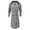 Grey, variant on Uikmnh Plus Size Fall Winter Woolen Long Coat Thickened Double Trench Anorak