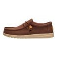 thumbnail image 1 of Zapatos HEYDUDE Wally para hombre, mocasines slip-on marrón, talla 11, 1 of 9