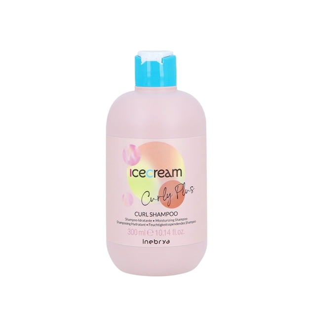 Inebrya Ice Cream Curl Plus Moisturizing Shampoo for Curly Hair 300 ml