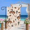 thumbnail image 5 of diyeu Vintage Cowboy Cactus Garden Flag 12 X 18 in Boho Garden Flags Double Sided Yard Flag for Home Party Porch Yard Outdoor Holiday Decor, 5 of 6