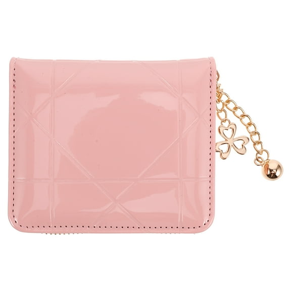 Masteelf Quilted Pu Leather Small Wallet For Women Credit Card Holder Wallet With Zipper Coin Pocket Compact Bifold Coin Purse For Everyday Use