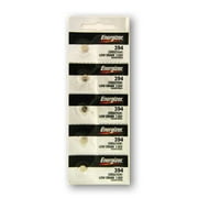 Angle View: Energizer 394/380-SR936 Silver Oxide Button Battery 1.55V - 25 Pack + 30% Off!