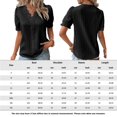 thumbnail image 2 of Blouse Décontractée à Manches Bouffantes à Rayures Verticales pour Femmes Style Élégant Tenue de Vacances, 2 of 6
