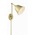 thumbnail image 4 of MIT-A8020-AG Crystorama Lighting Mitchell - 1 Light Wall Mount-Aged Brass Finish, 4 of 7