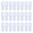 thumbnail image 3 of 40 Pares de Pantuflas Desechables con Punta Cerrada para Mujeres Y Hombres Pantuflas Desechables Antideslizantes de Felpa Cepillada Ultrafinas para Hotel Y Hogar, 3 of 7