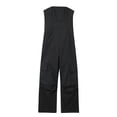 thumbnail image 6 of European and American style summer women's French backless tube top long work jumpsuit for women - Army Green - S, 6 of 6