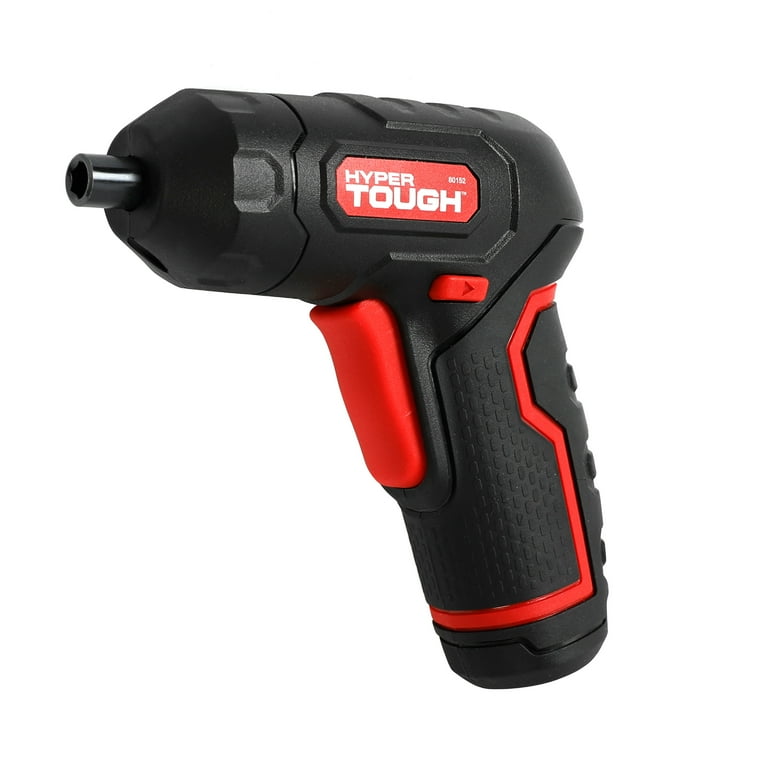 Hyper Tough 4 Volt Max Lithium Ion Angle Grip Screwdriver with
