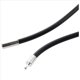 thumbnail image 4 of 5piezas 25,5 Pulgadas 3MM Collar de Goma con de Acero Inoxidable - Negro, 4 of 4