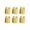 Gold, variant on Lightening Deal! Lssam Flameless Votive Candles Votive Candles Battery Operated 6 Pcs Red Flameless Votive Candles Battery Operated Glitter LED Tea Light Candles For Table Wedding Christmas