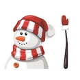 thumbnail image 3 of Car Stickers Car Rear Windshield Decals Christmas Themed Automotive car sticker wiper sticker Wiper Waving Stickers Rear Window Decor, 3 of 9