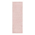 thumbnail image 2 of Unique Loom Outdoor Trellis Textured Collection Area Rug - Spatial (2' x 6' Runner Pink), 2 of 6